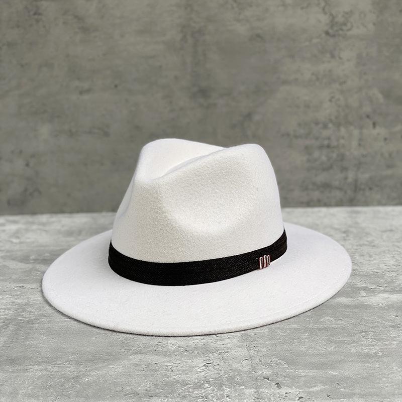 Japanese Woolen Hat Women'S Retro Men'S And Women'S Flat Top Hat For Traveling Casual Versatile Barna Jazz Felt Hat