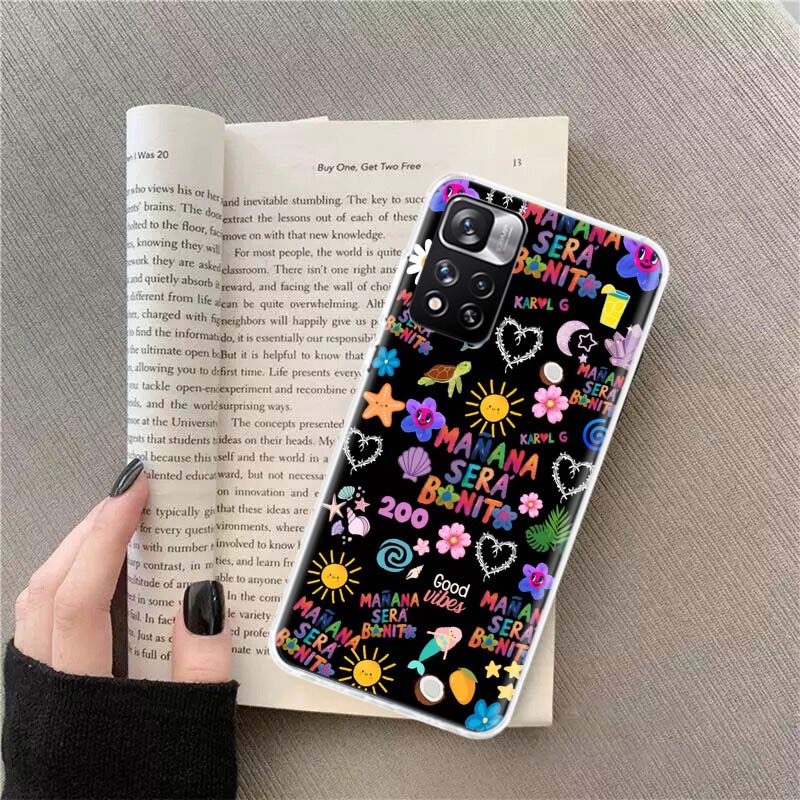 Karol G Manana Sera Bonito Phone Case For Xiaomi Redmi Note 14 Pro 12 Plus 12S 10 11 Pro 4G 5G 9T 9S 8T 10S 11T 11S 11E 9 8 Coqu