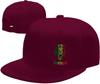 Cappellino da Baseball in Cotone con Stampa Bandiera Leone del Senegal Snapback Hip Hop Regolabile Cappello Casual Unisex