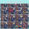Festive Christmas Waterproof Glass Window Pvc Stickers For Cozy Home Decor
