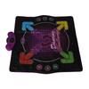 Dance Mat Kids Eletronic Pad Toy 4 Game Modes Adjustable Bulit in Music Dancing Gift Not Light Up