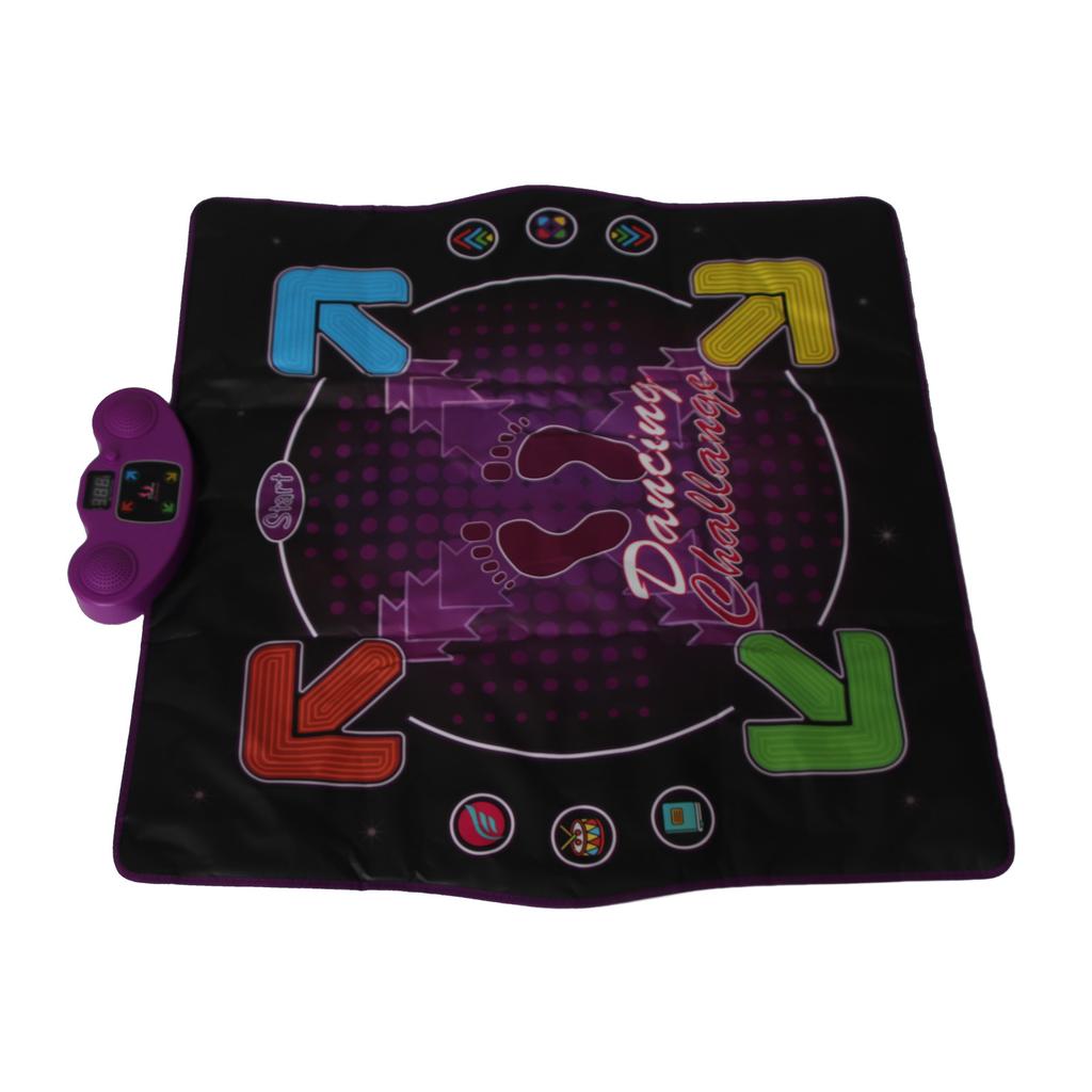 Covoraș de dans Jucărie electronică pentru copii 4 moduri de joc Bulet reglabil în muzică Cadou de dans nu se aprinde