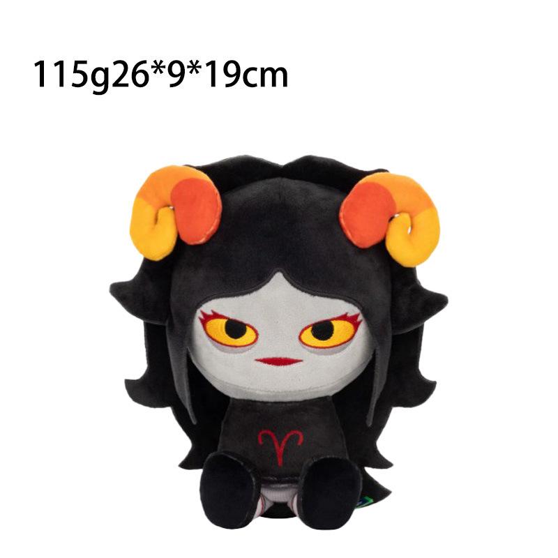 

Aradia Megido Plush Toys 18cm Cute Homestuck Sollux Captor Stuffed Doll Fans Pillow Birthday Holiday Gifts Party Decoration