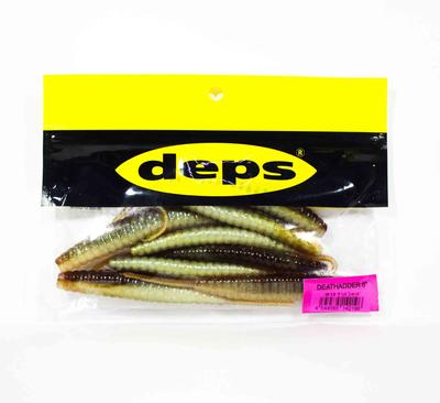 Deps Weicher Köder Death Adder 5 Zoll 8 Stück pro Packung 19 (2196)