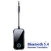 2 in 1 Bluetooth 5.4 Audio Transmitter Receiver 3.5mm AUX Jack Stereo Music Wireless Audio Adapter for TV Car Speaker PC Headphone