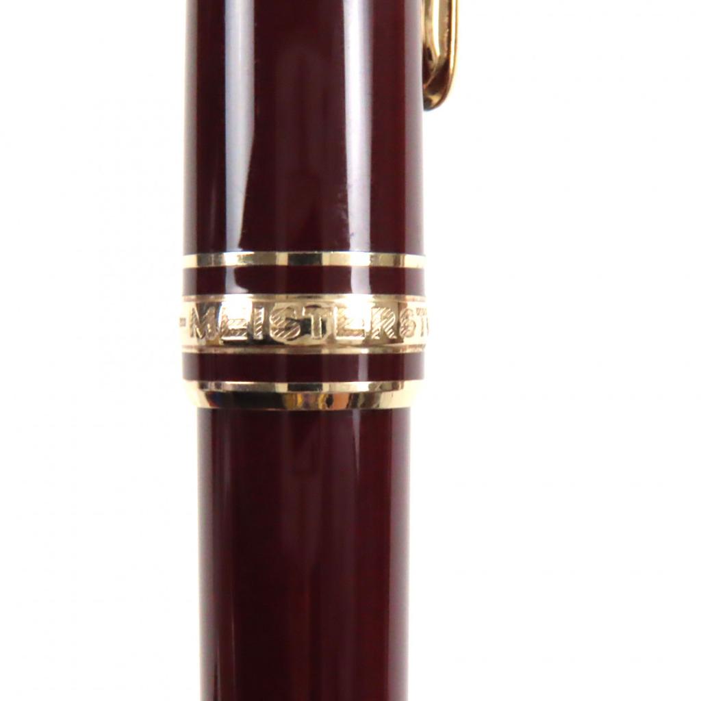 Great MONTBLANC mechanical pencil Meisterstck Classic Bordeaux gold mens Used