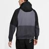 Nike Swoosh Woven Long-Sleeve Jacket Men Outerwear Black DJ0477-011