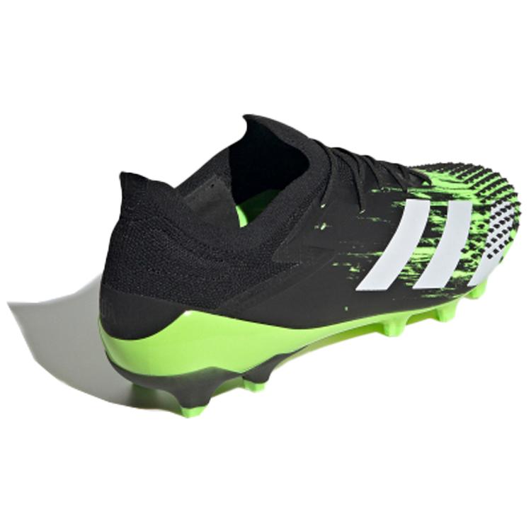 New Adidas Predator Mutator 20.1 Low Ag 'Black Signal Green' FW9748