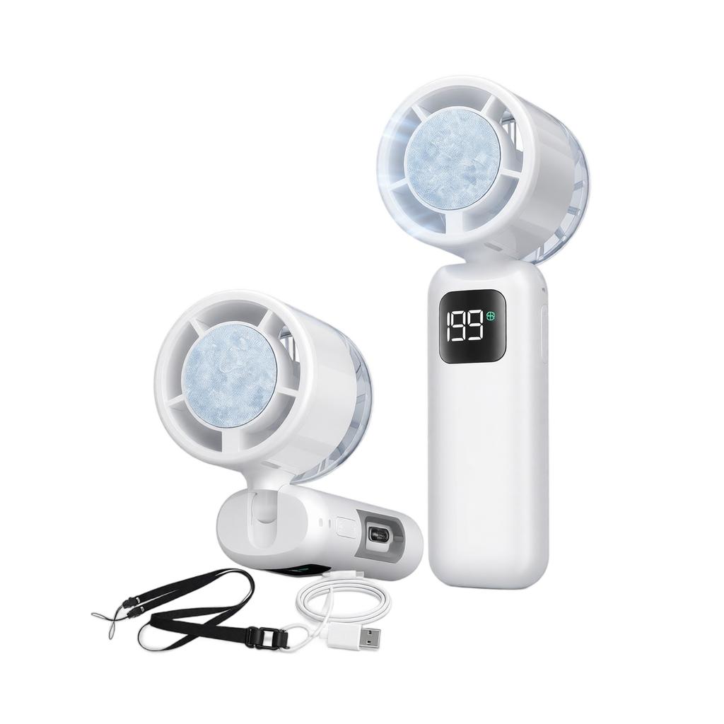 Handheld Fan Portable USB Rechargeable Personal Fan for Outdoor Travel