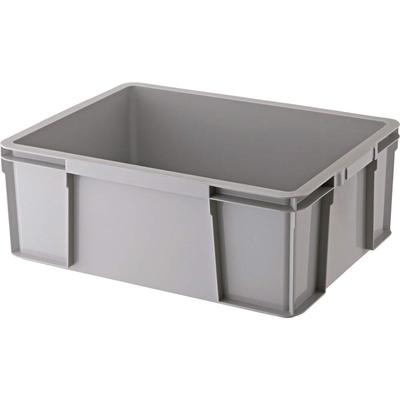 TRUSCO THC Type Container Box Type Container Storage Case Storage Box Effective Inner Dimensions 541 X 371 X 210 Gray THC-44B-GY