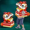 1 Stück Papp-Dinosaurier-Kostüm-Spielzeug, Tragbares DIY-Tier-Rollenspiel-Set für Kinder, Kreatives 3D-Puzzle für Jungen Mädchen