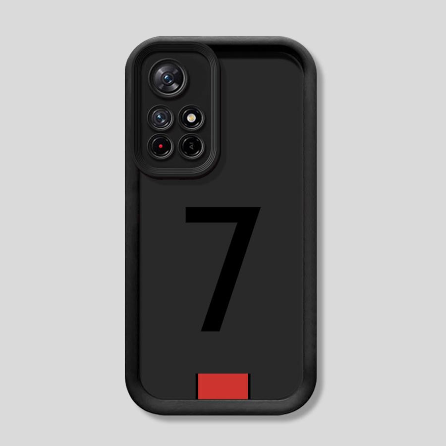 

Мягкий чехол для телефона Xiaomi Redmi Note 13 14 Pro Plus 10 11 12 Pro 12s 11s Футбольный номер Redmi Note 12 4G