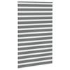 Zebra Roller Blind, Dark Grey, Fabric Width 135.9Cm, Polyester
