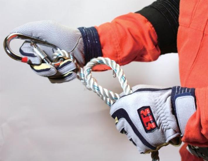 TOMBOREX Rescue Size 3L Gloves, Kevlar, K-501, Navy,