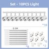 LED Track Light Set COB Track Lamp Rail Lighting for 20/30/40W Home Spotlight Indoor Clothing Shop Store Bedroom Lamp Fixture
