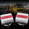 1 Pair of Magnetic LED Trailer Towing Lightboard Light Rear Tail Board Lamp W/ 10m Cable LED Tail Light Magnetic LED Tail Light
