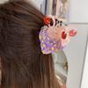 Headdress Crab Hair Claw Acetic Acid Creative Crab Clip Personalized Animals Hair Claw  Female