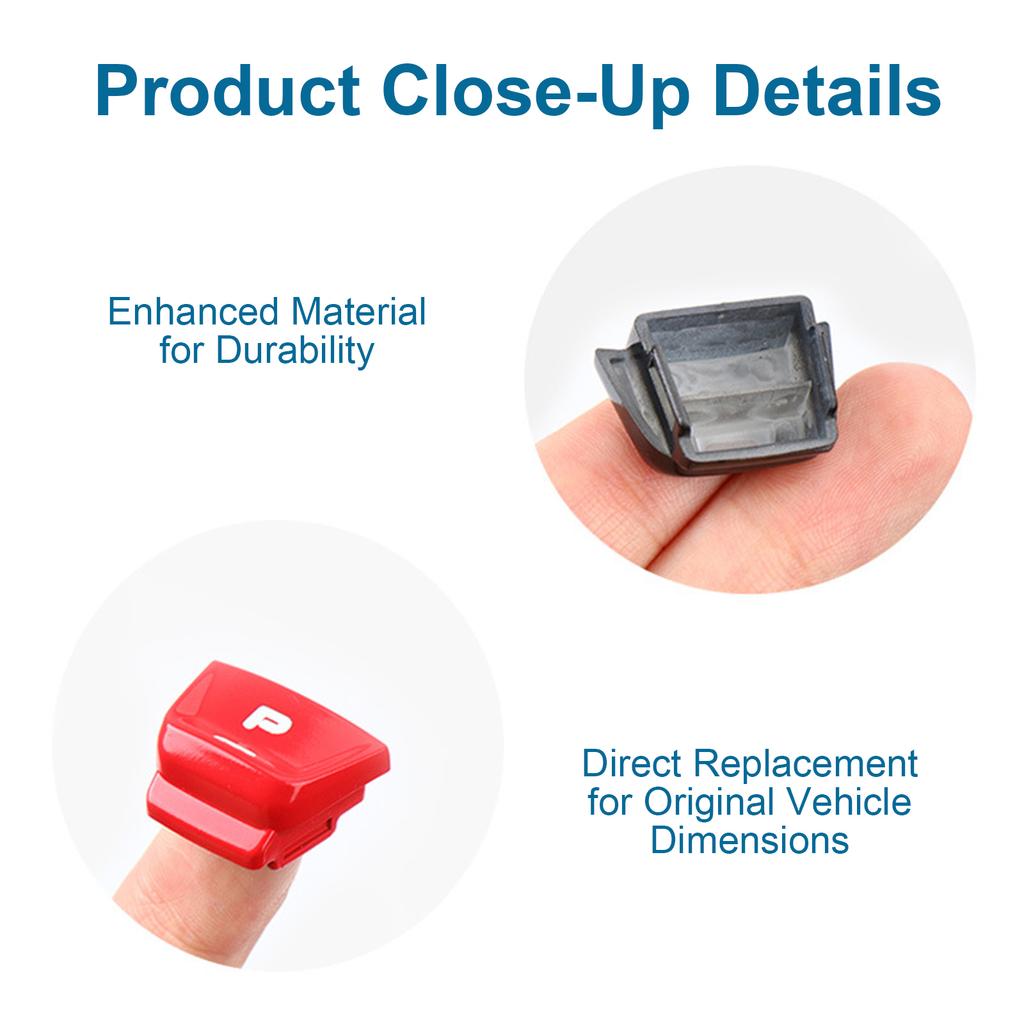 Gear Shift P Button 971927225 Gear Shift Knob Lever Parking Button Cover 971927225D-1 Replacement for Porsche Cayenne 2018-2025