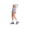Li Ning Fitness Series Casual Simple Solid Color Elastic Sports Shorts Women Shorts Smoky-Purple AKSV524-4