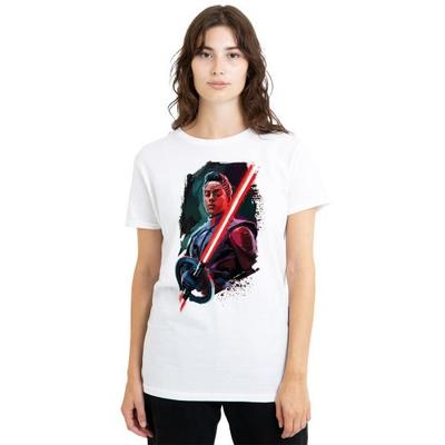 Guerra das Estrelas: Camiseta Pintada Feminina Reva de Obi-Wan Kenobi