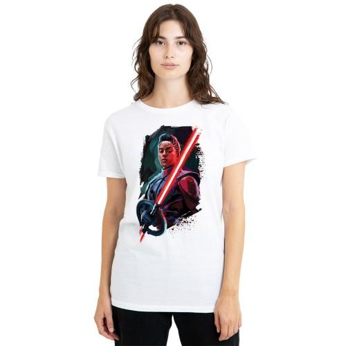 Star Wars: Obi-Wan Kenobi Womens/Ladies Reva Painted T-Shirt