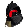 Adidas Sports Polyester Backpack Regular Unisex Black & Army Green HC4775