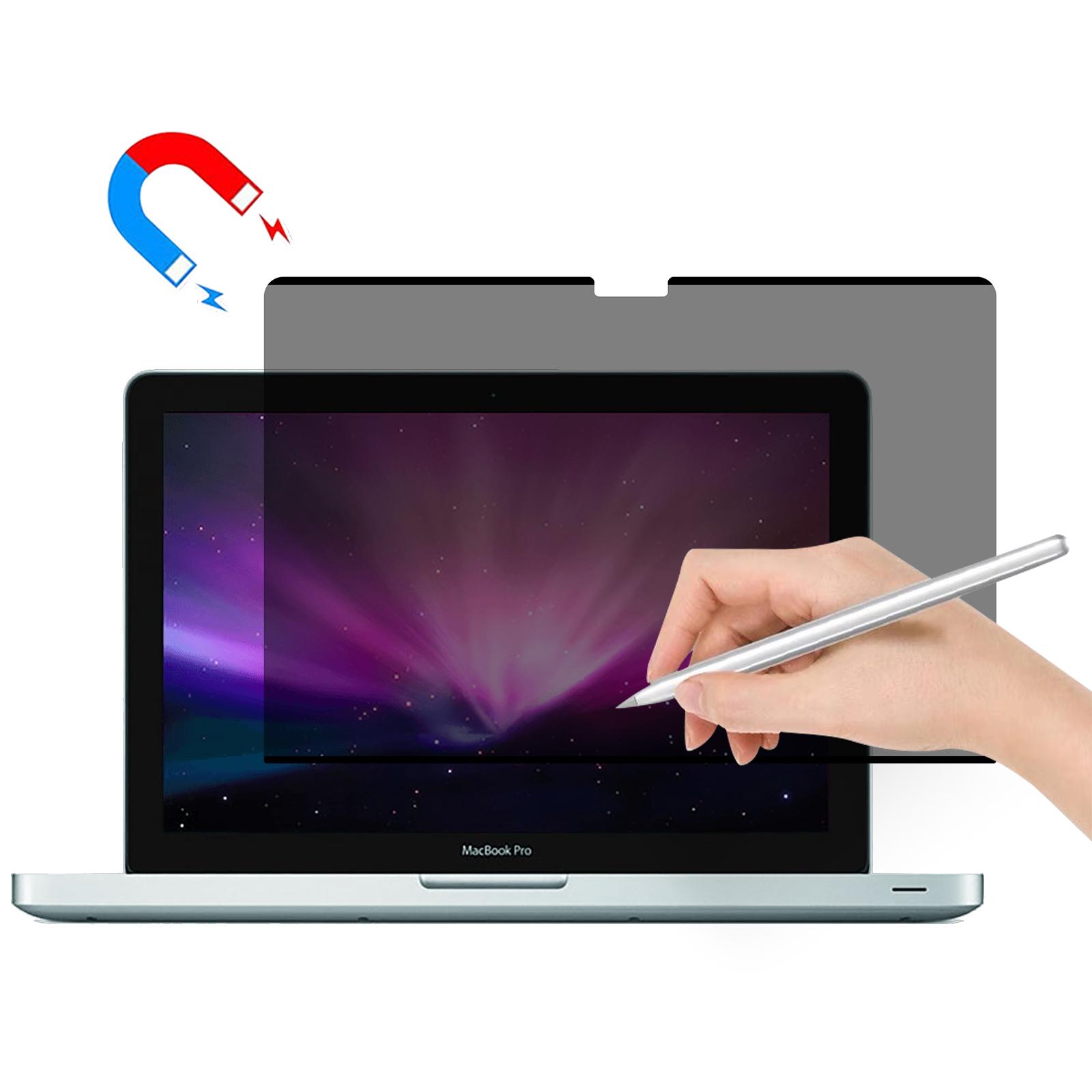 

Папероподібна захисна плівка для екрана для MacBook Pro 15 дюймів з дисплеєм Retina (2012 р) A1398/Pro 15 дюймів (2009) A1286 Магнітна імпортна ПЕТ антишпигунська плівка