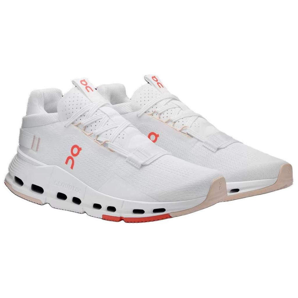 On Cloudnova 2 Comfortable Versatile N-Slip Durable Low-Top Running Shoes Men sneaker White 3ME30210256