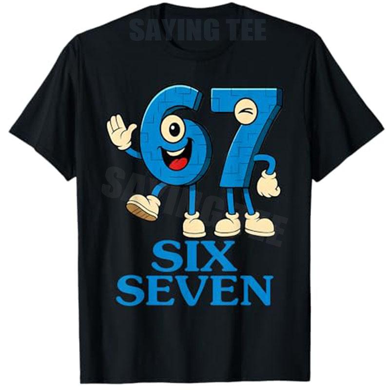 Steal A Brain Rot Shirt Funny Gamer Meme for Boys T-Shirt 67 Six Seven 6-7 - Funny Italian Brainrot Kids Gaming Y2k Saying Tee