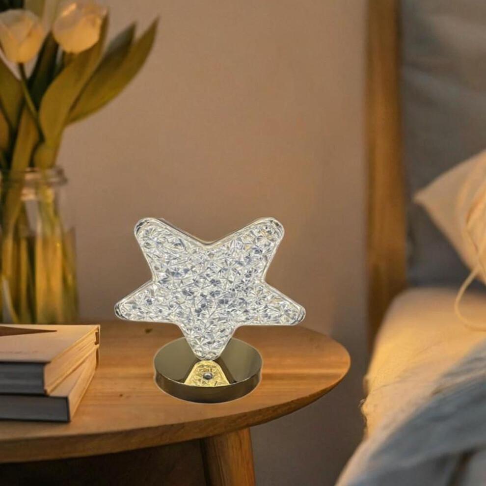 Creative Night Light Bedroom Decoration USB Ornament Decorative Bedside Lamp for Star