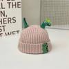 Winter new children's hats cute super cute cartoon shape boys and girls wool hats thermal hats sleeves knitted hats