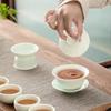 Su's Jadeite Celadon Kung Fu Tea Set