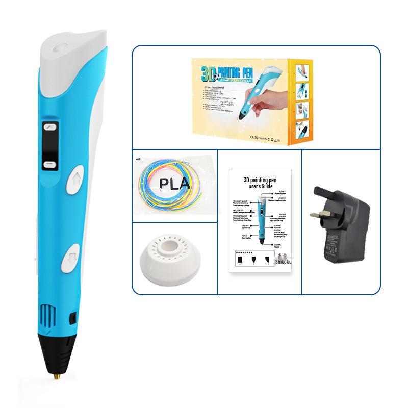 3D Printing Pen for Kids: DIY Brush, Educational Toy, High-Temperature Graffiti Tool