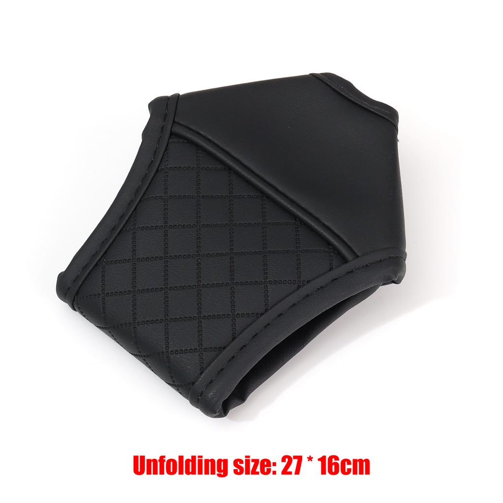 Leder Schalthebelmanschette Automatikgetriebe Seitenwählhebelabdeckung Reparatur abgenutzter Schalthebelmanschetten DIY Auto Innenraum für Auto SUV/LKW