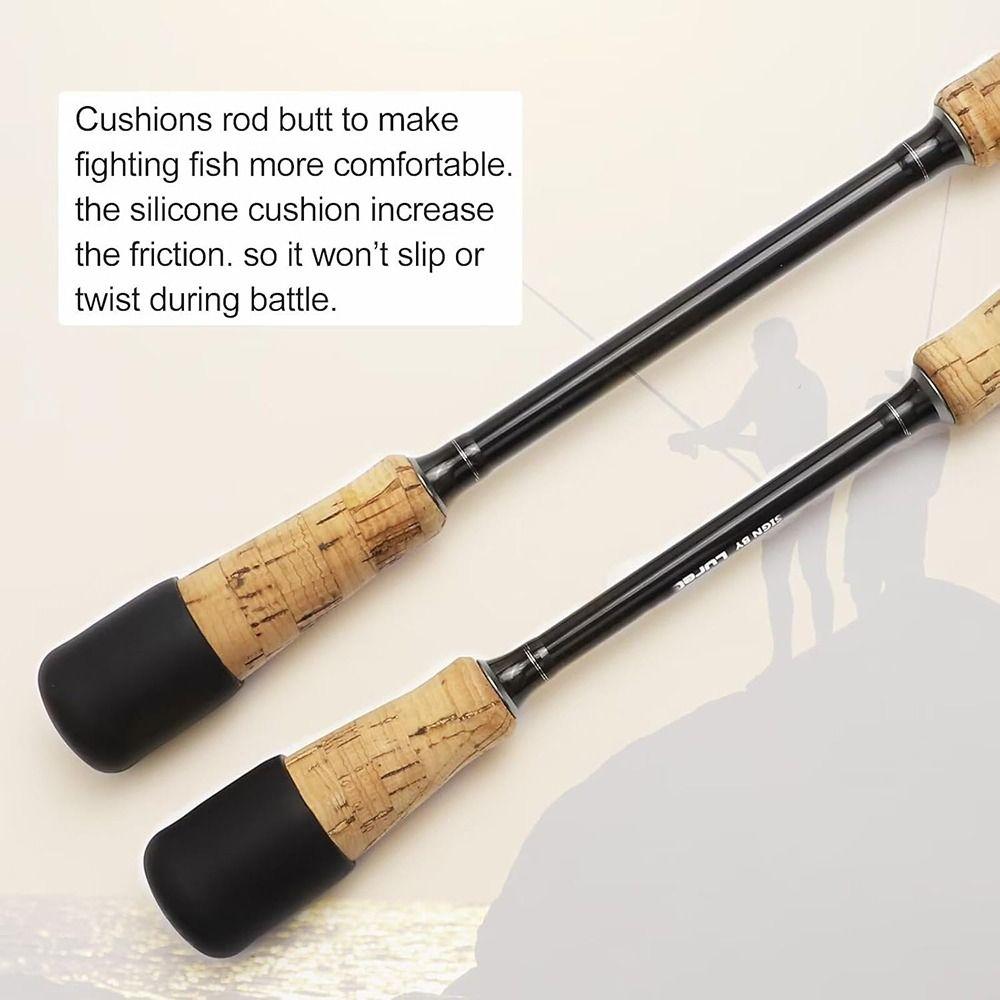 Strong Elasticity Fishing Rod Tail Plug Silicone Back Block New Fishing Rod End Cap