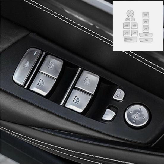For BMW 5 Series G30 G38 Inner Door Window Switch Button Cover Trim 2018-
