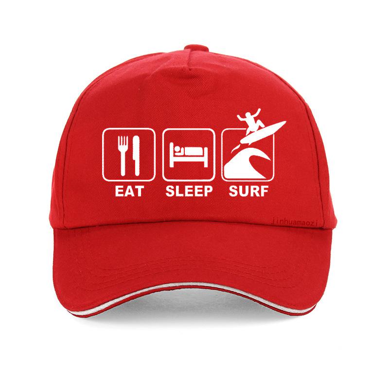 

Eat Sleep Surf Letters Print Baseball cap summer Unisex Women Surf on the beach sun hat adjustable Unisex snapback hats gorras