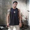 Muscleguys Summer Youth Wide Shoulder Comfortable Sleeveless Tops Breathable Polyester Men's Sweat-absorbing Bodybuilding Tank Tops