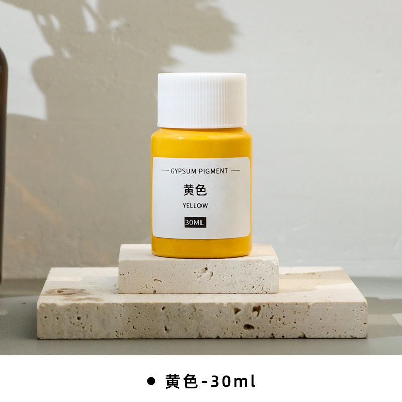 30ml Gipsfarbe Stabile Farbe Nicht leicht verblassend für DIY Handwerksproduktion Duftstein Wanddekoration
