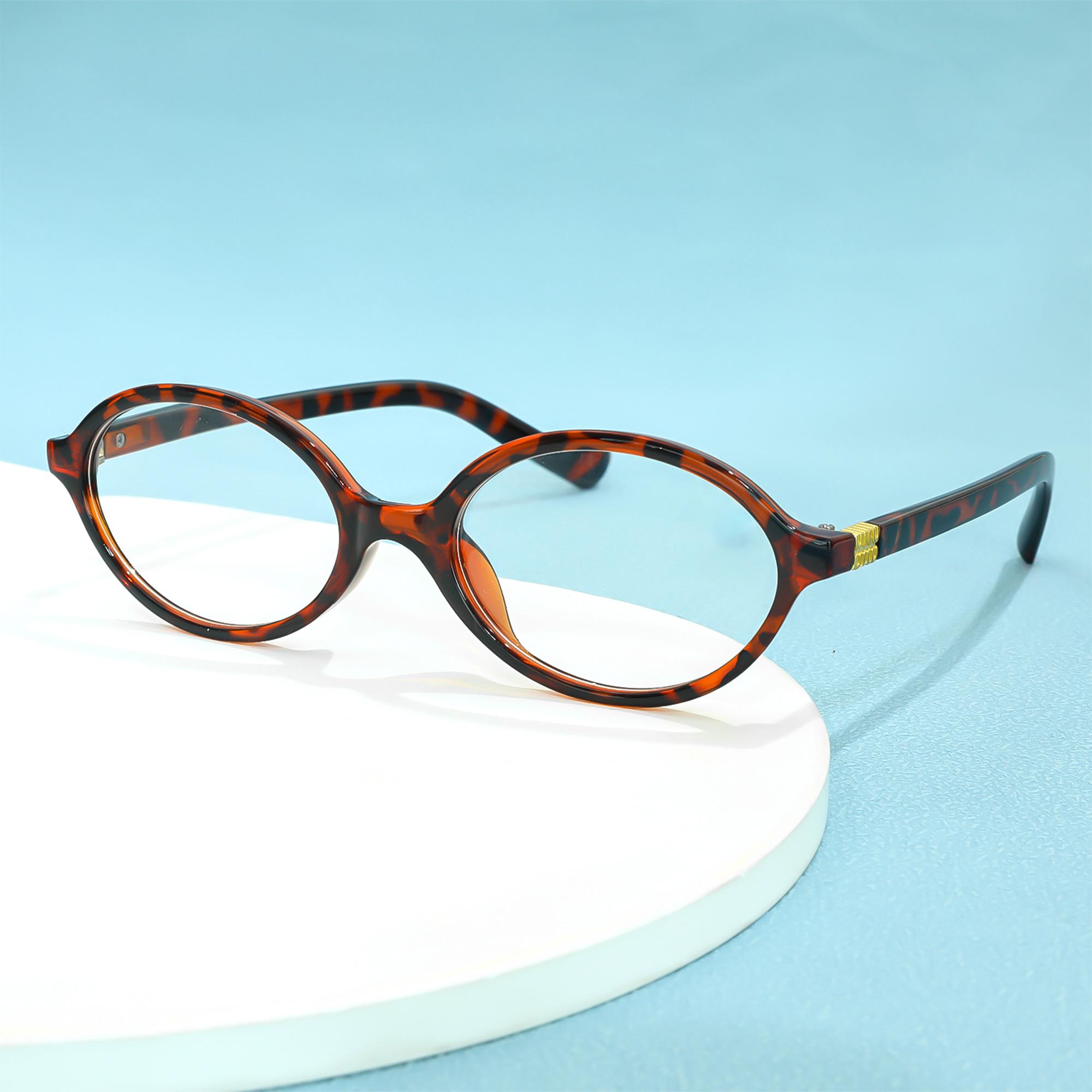 

Модные очки для чтения для женщин и мужчин с функцией блокировки синего света и пружинными петлями для комфортного ношения +4.0