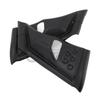 T Rebel CMX300/500 Matte Black Engine Side Panel with Mesh Protection Plate