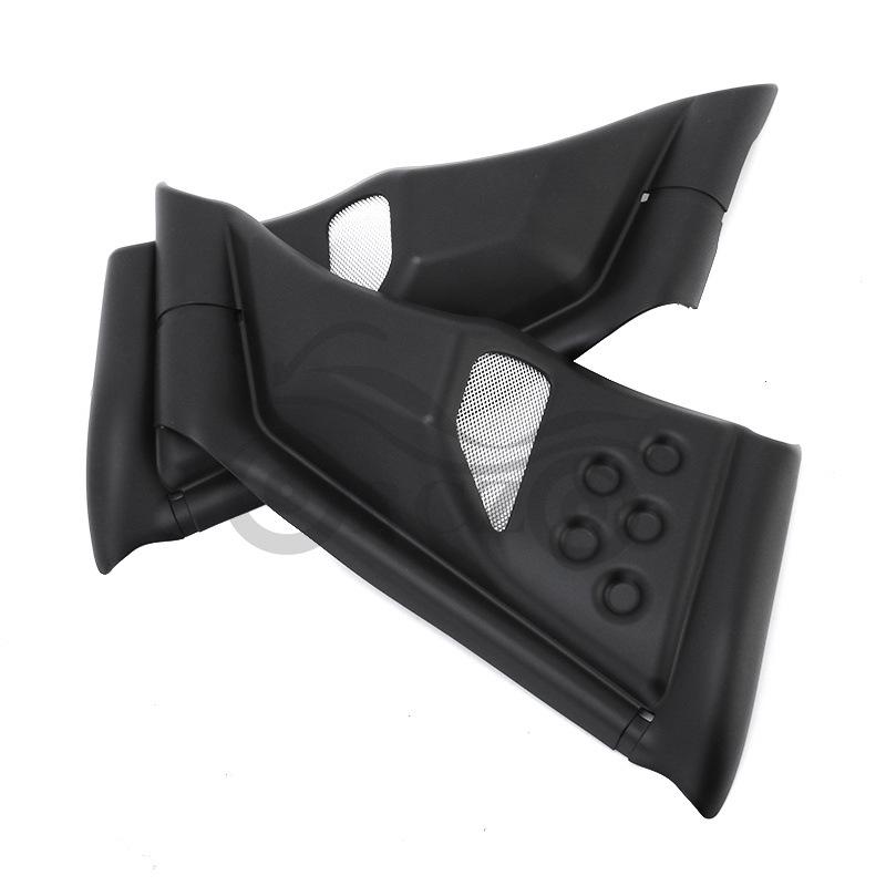 T Rebel CMX300/500 Matte Black Engine Side Panel with Mesh Protection Plate