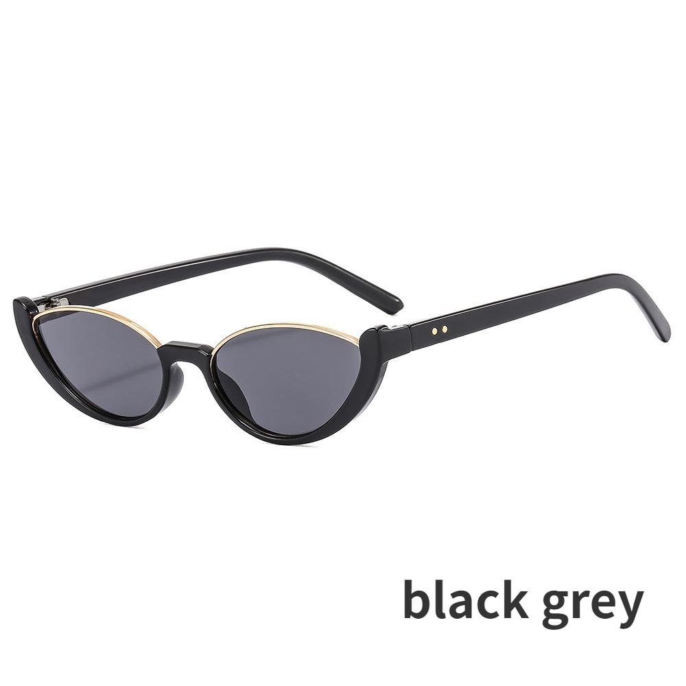 

Половина кадра кошачий глаз солнцезащитные очки женские модные винтажные уличные солнцезащитные козырьки модные роскошные брендовые дизайнерские солнцезащитные очки UV400 as picture