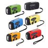 Emergency Hand Crank Radio with 3 LED Flashlight AM FM NOAA Portable Weather Radio Solar Powered Rad