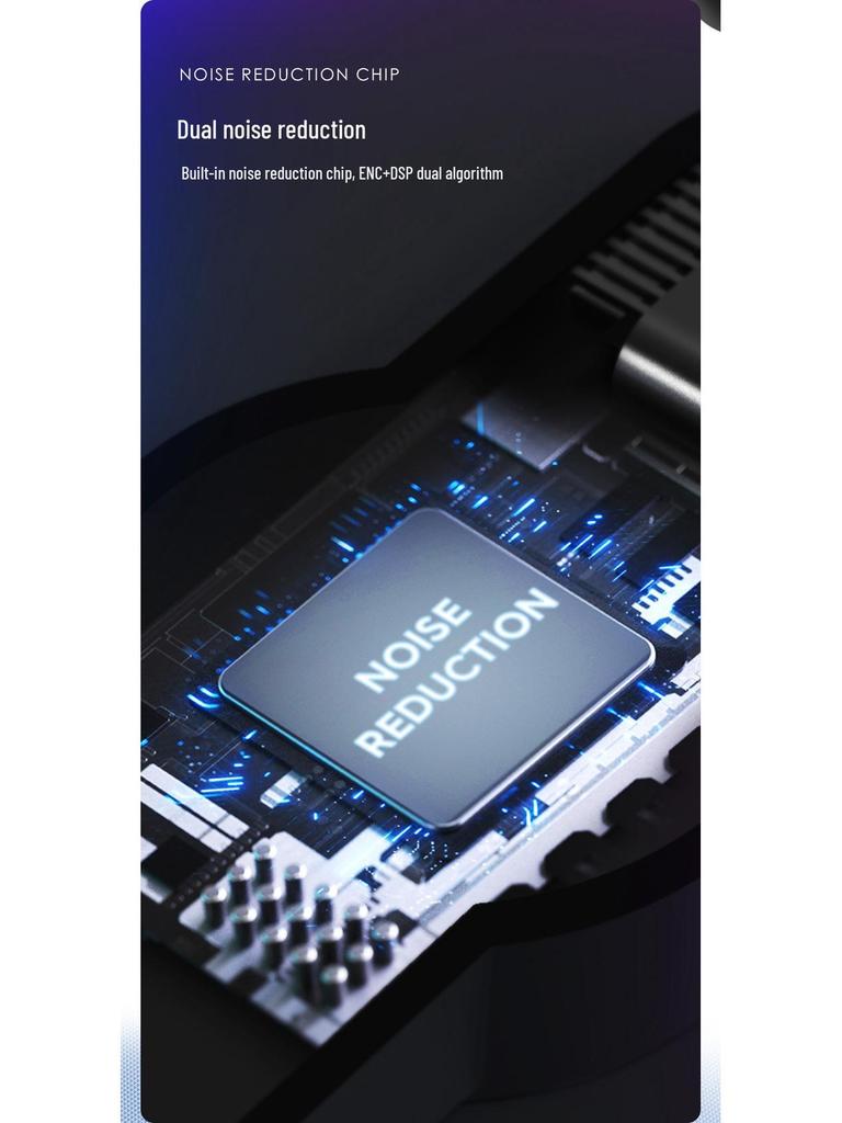 2,4G Drahtloses Ansteckmikrofon mit intelligenter Rauschunterdrückung für Live-Streaming, Kurzvideos und Tonaufnahmen