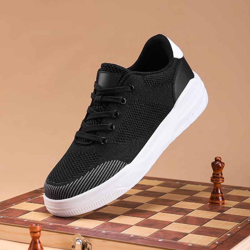 Spring and Autumn New Breathable Casual Shoes, Running Shoes, Lightweight Fly-Woven Sneakers