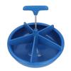 Pig Feeding Bowl Plastic High Capacity Wear Resistant Easy To Clean Livestock Feeder Bowl for Farm