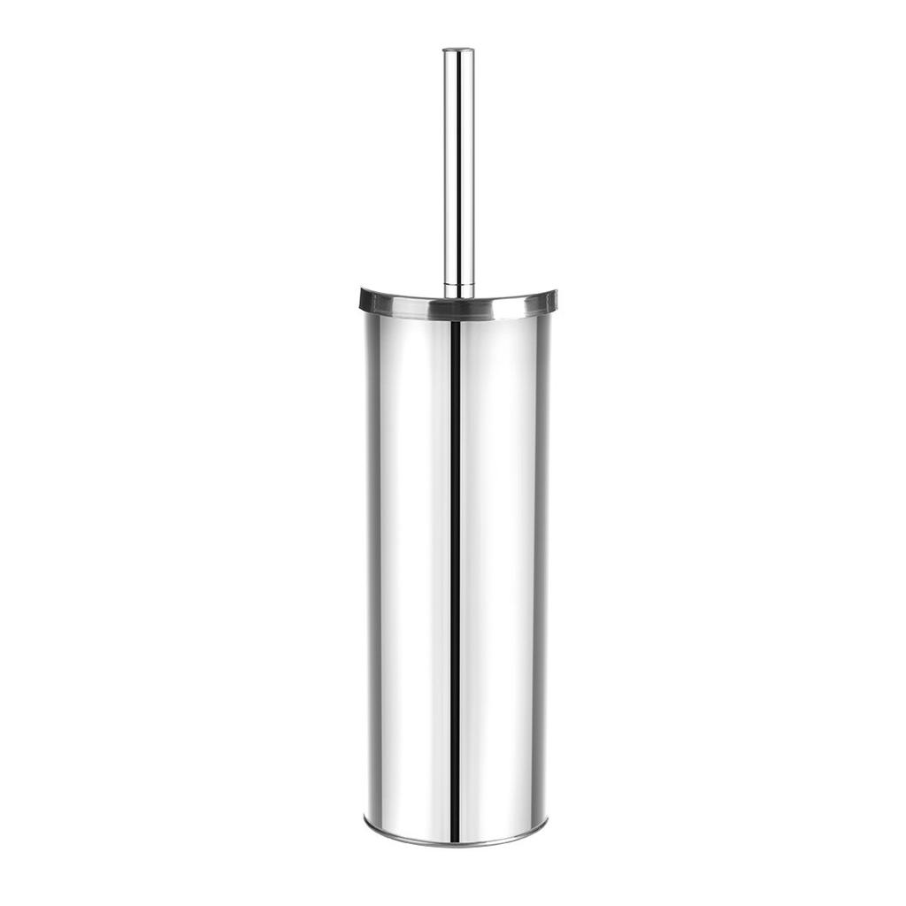 LAVEO MIRI bathroom toilet brush, free-standing, lockable, chrome