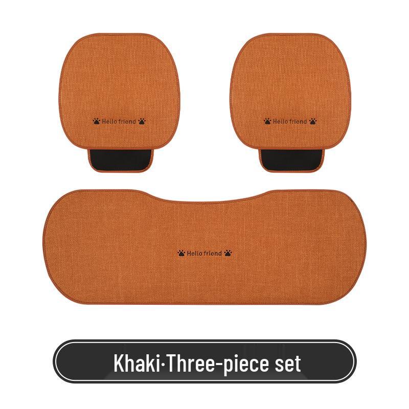 Cartoon Cute Girl Shy Cat Car Seat Cushion for All Seasons, Fits Volkswagen Golf, Bora, Sagitar, Tharu.