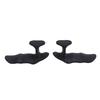 1 Pair Workout Weight Lifting Grips Anti Slip Rubber Gym Workout Grips for Bodybuilding